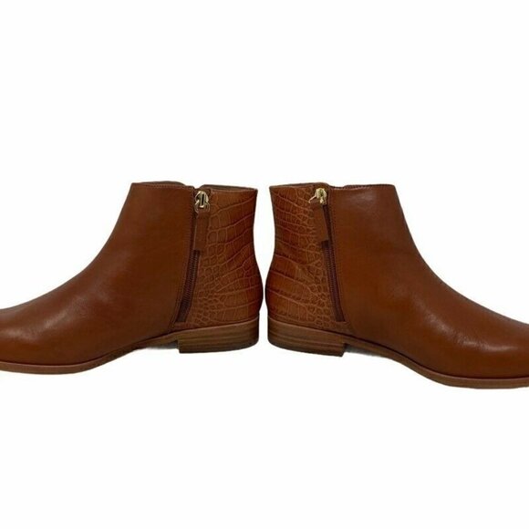 NEW Louise Et Cie Tallie Ankle Booties Boots Brown Leather 7.5 - Picture 5 of 10